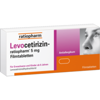 LEVOCETIRIZIN-ratiopharm 5 mg Filmtabletten